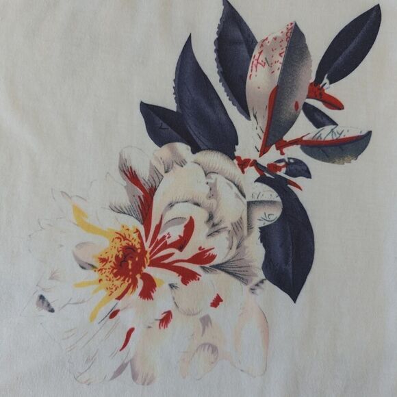 V Neck Spaghetti Strap Floral Long Maxi Dress with Pockets sz S - Picture 5 of 8